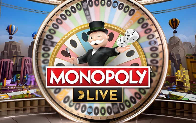 Avanza por el tablero virtual jugando Monopoly Live con Pampas.